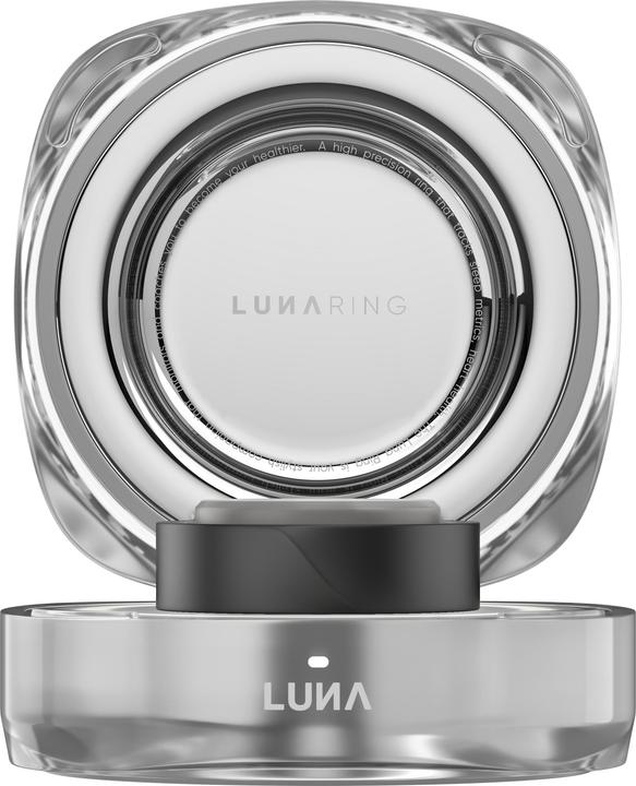 Produktbild Luna Ring Smart Ring Gen 2 Lunar Black Grösse 11 (11, Lunar Black)