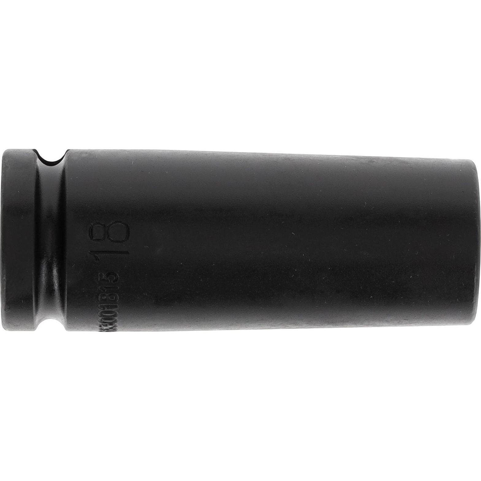 Thumbnail - Gedore Red, Steckschlüssel + Stecknuss, red R63001815 Kraftschraubereinsatz 1/2" 6-kant 18 mm Länge 78 mm (18 mm)