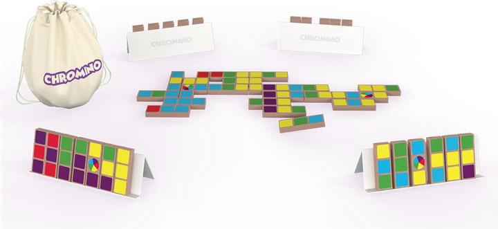 Produktbild Asmodée Jeu - Chromino (Französisch, 1 - 8 Spieler)