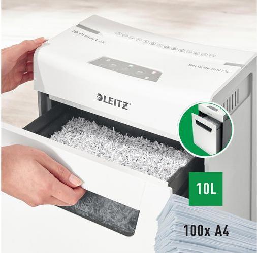 Produktbild Leitz IQ 6X PROTECT PREMIUM - Aktenvernichter (Partikelschnitt)