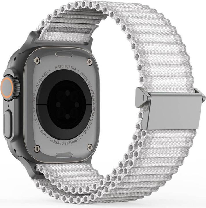 Actual product image Dux Ducis Apple Watch 44/45/46/49mm - nylon fabric replacement strap (44 mm, 45 mm, 42 mm, 49 mm, Nylon, Apple Watch SE, Apple Watch Series 6, Apple Watch Series 5, Apple Watch Series 8, Apple Watch Series 3, Apple Watch Series 4, Apple Watch Series 9, Apple Watch Ultra 2, Apple Watch SE (2022/2023), Apple Watch Series 10, Apple Watch Series 7, Apple Watch Ultra)