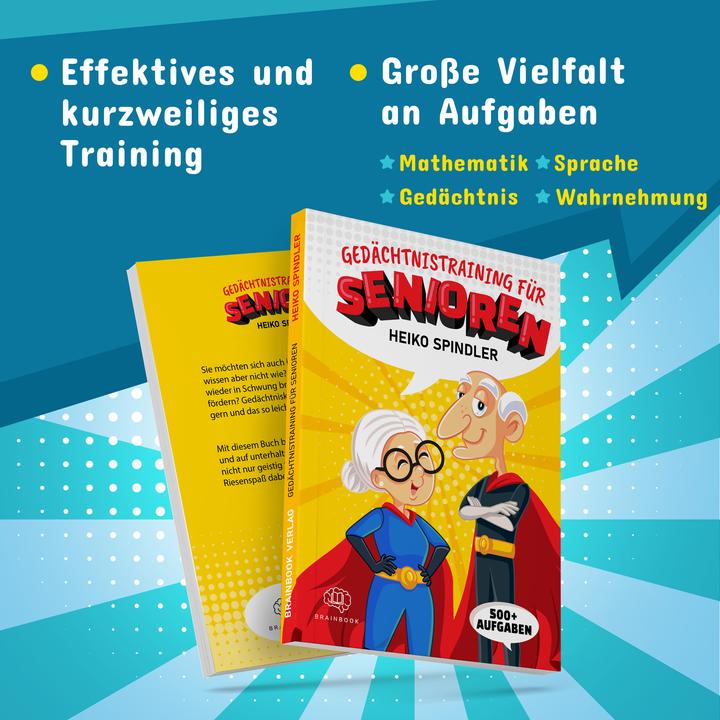 Actual product image Memory training for seniors (German, Heiko Spindler, 2022)