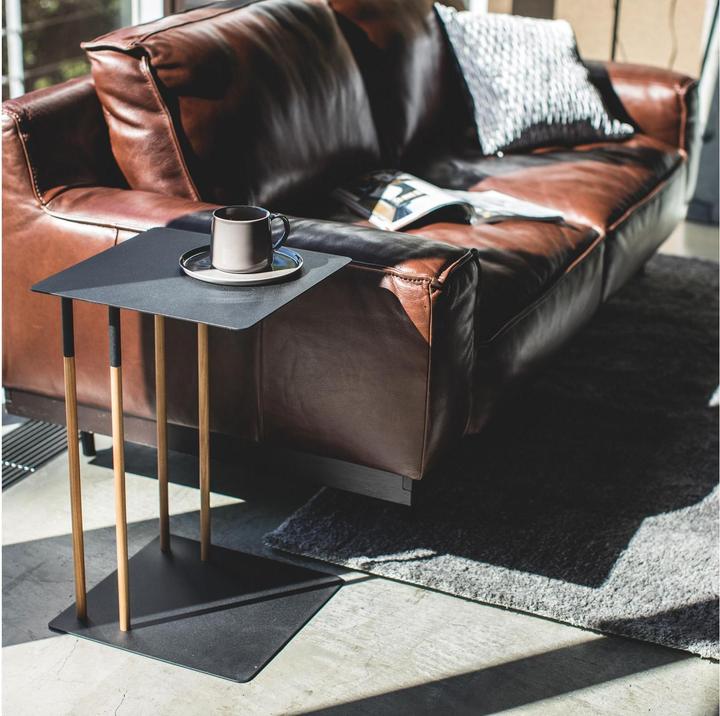 Actual product image Yamazaki PLAIN sofa table (35 x 35 x 55 cm)