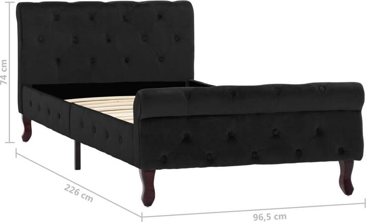 Produktbild vidaXL Bettgestell (100 x 200 cm)
