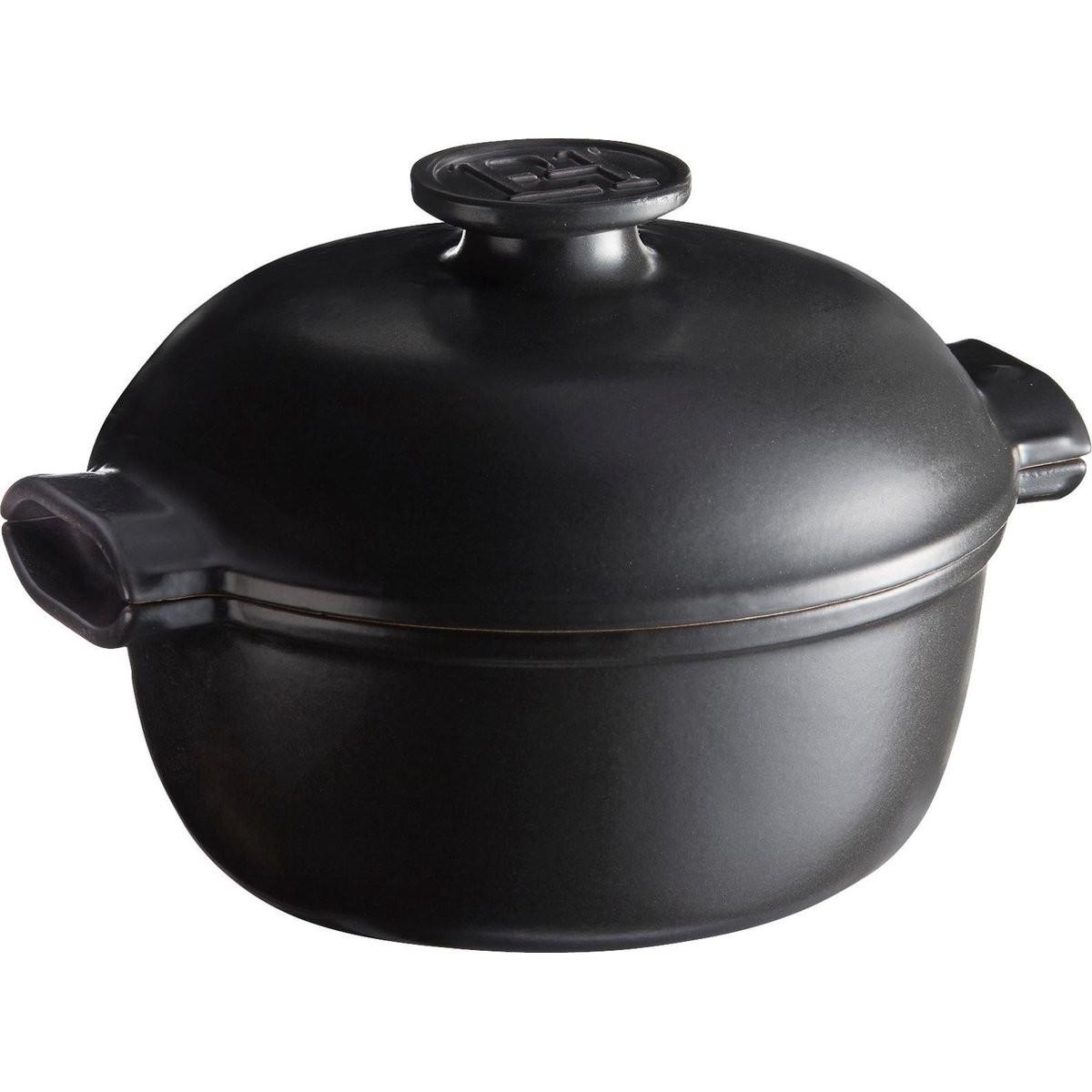 Emile Henry DELIGHT Schmortopf rund 2L (Bräter + Schmortopf, Keramik) (776620)