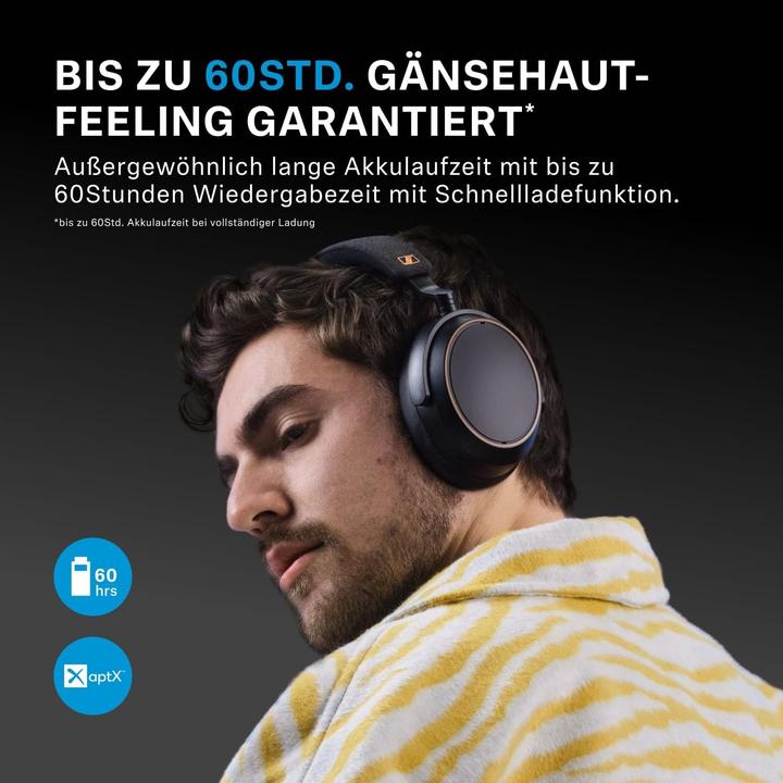 Productafbeelding Sennheiser Momentum 4 (Actieve ruisonderdrukking, 60 h, Bedraad, Draadloze)