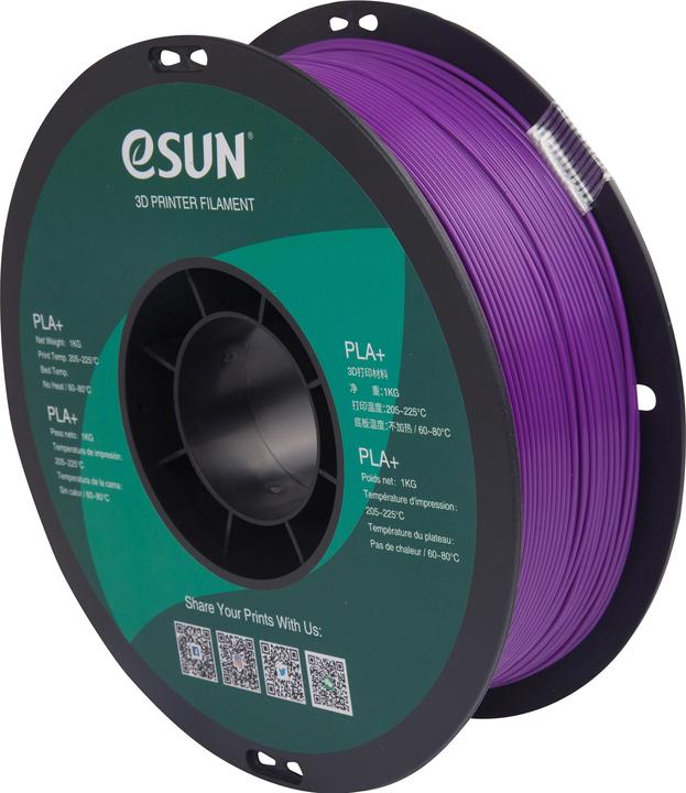 Immagine prodotto eSUN Filamento 3D PLA+ 1,75mm viola 1kg (PLA+, 1.75 mm, 1000 g, Blu)