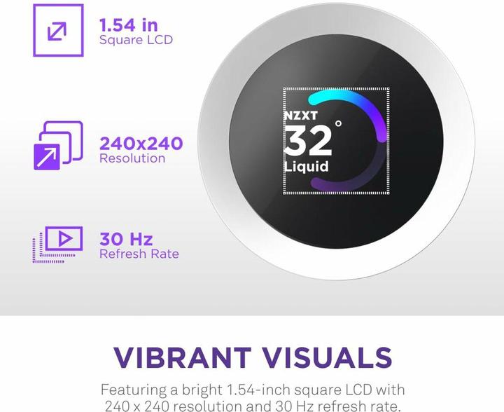 Actual product image NZXT Kraken Plus 360 RGB