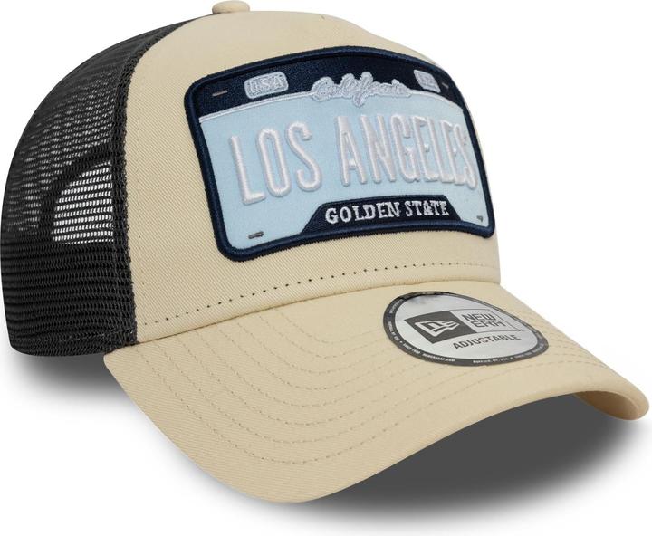 Produktbild New Era A-Frame Mesh Trucker Cap - LOS ANGELES PLATE