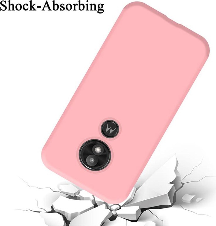 Produktbild Cadorabo TPU Liquid Silicone Case Cover (Motorola Moto E5 Play Go)