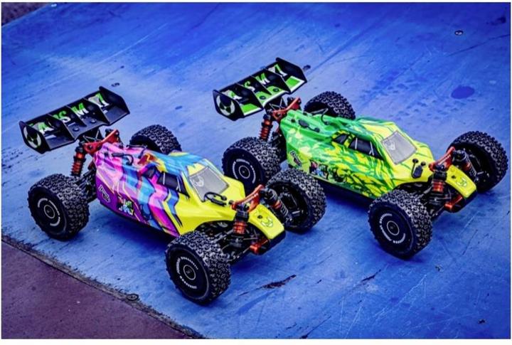 Actual product image Absima Buggy Neon Furry grün, 4WD, RTR, 1:12 (RTR Ready-to-Run)