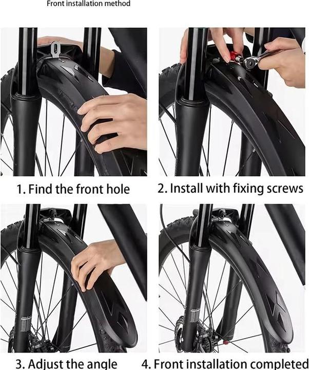 Produktbild Cbx Universal Fahrrad Schutzblech Set mit Reflektor (Schutzblech Set)