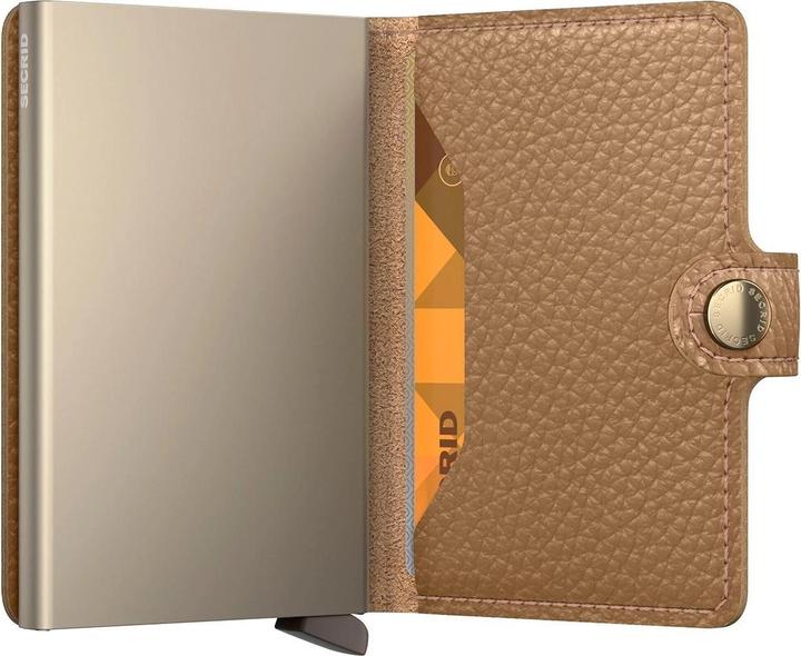 Actual product image Secrid Mini wallet PEBBLE MINI cappuccino