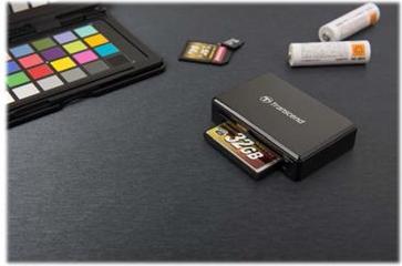 Actual product image Transcend Card Reader TSRDF9K2 (USB 3.1)