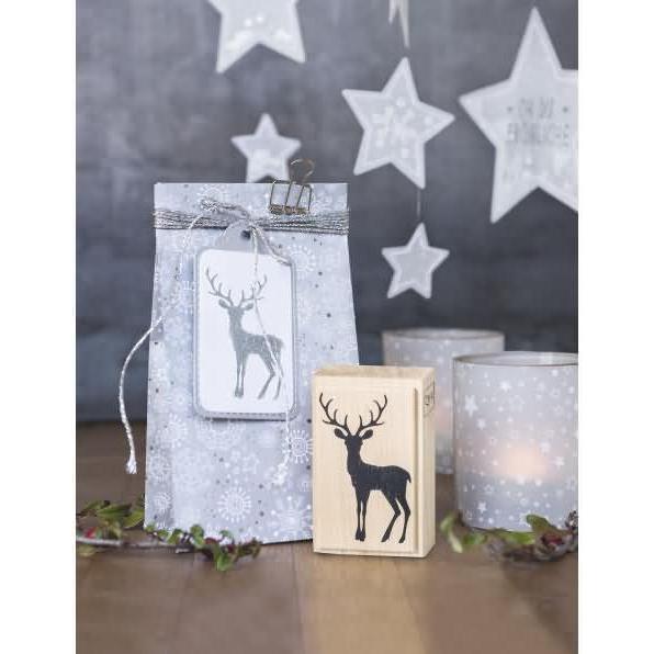 Thumbnail - Heyda, Stempel, Stempel Christmas Deer, 4.7 x 7 cm
