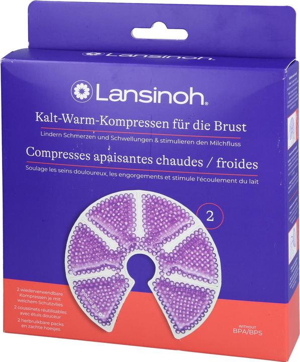 Actual product image Lansinoh Thermopads Thera Pearl