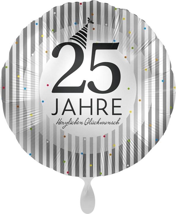 Produktbild Premioloon Silberne Hochzeit 25 Jahre Ballon