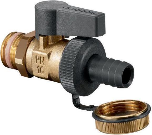 Oventrop OV ball valve Optiflex brass, PN 16 DN 15, 1/2inch AG