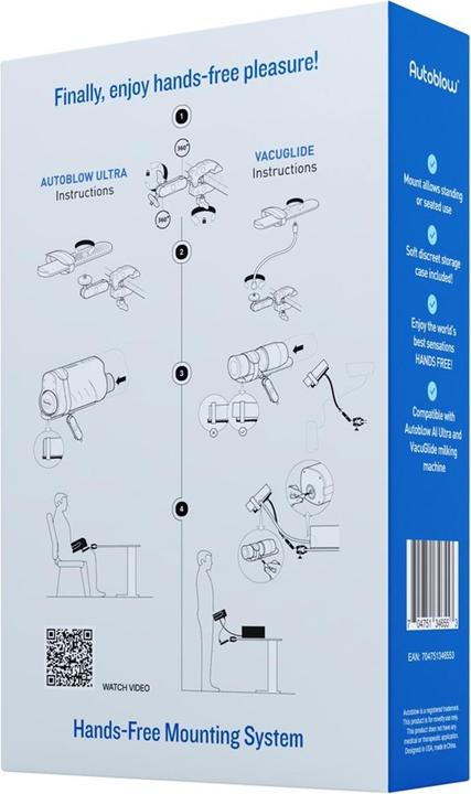 Actual product image Autoblow Mounting System