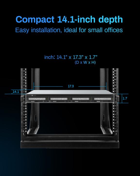 Actual product image Terramaster SMB NAS 04Bay U4-500