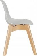 Produktbild Home Deco Kids skandinavischer kinderstuhl schale pp grau (Kindersessel)