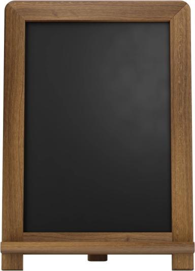 Image du produit VersaChalk Tableau rustique en bois à poser avec stylo env. 22.9 cm × 33 cm (33 x 22.90 cm)