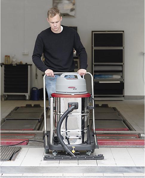 Actual product image Sprintus Nass-/Trockensauger N 77/3 E (Wet dry vacuum cleaner)