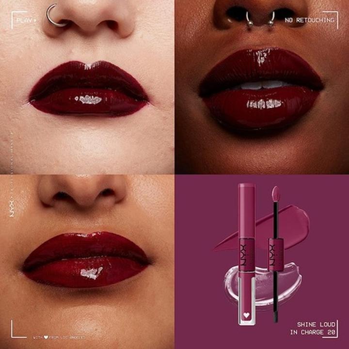 Actual product image NYX Professional Make-Up Shine Loud (20 In Charge)