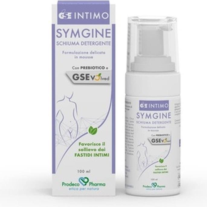 Image du produit Prodeco GSE INTIMO SYMGINE Mousse nettoyante 100ml (100 ml, Lotion de toilette intime)