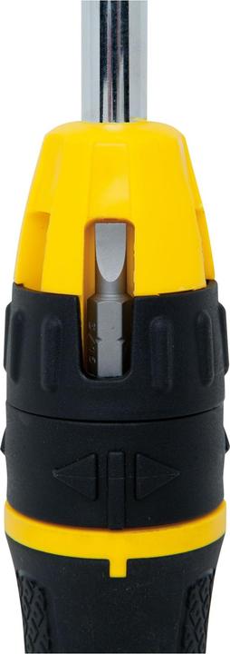 Image du produit Stanley Tournevis à cliquet à embouts multiples (Vis fendues, Torx (TX), Cruciforme PZ, Recouvrement cruciforme Phillipps (PH))