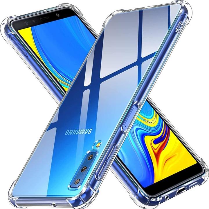 Immagine prodotto Screenguard Samsung Galaxy A7 2018 Custodia Crystal Soft Airbag Bumper (Samsung Galaxy A7 (2018))
