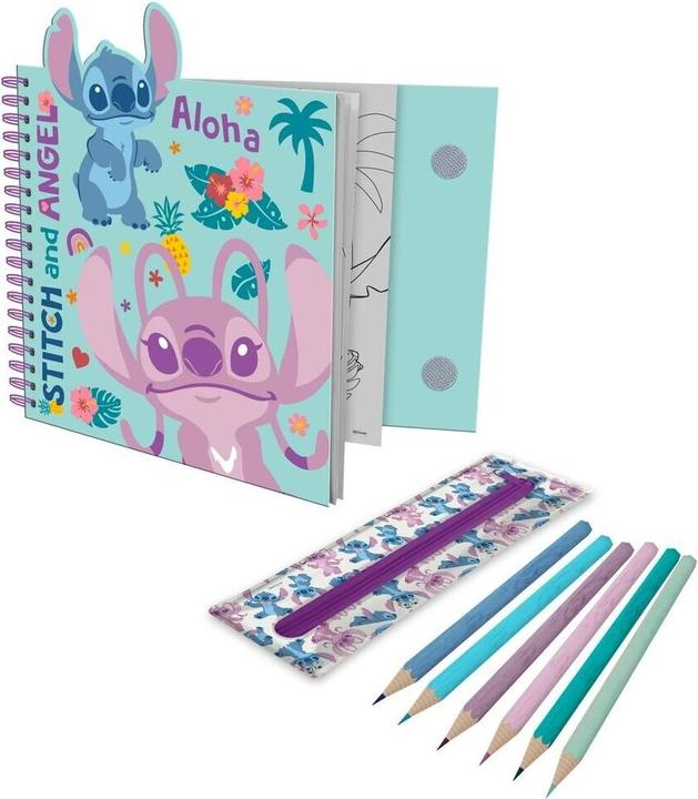 Immagine prodotto Kids Licensing Stitch Notizbuch mit Stiften (Nessuna)