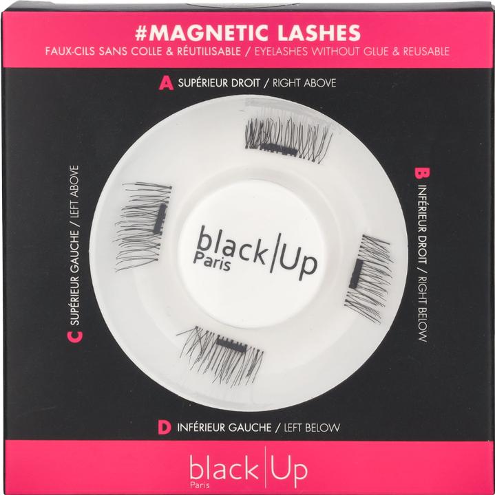 Actual product image Black Up Magnetic Eyelashes (Artificial eyelashes)