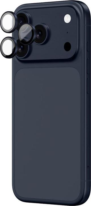 Produktbild Amazingthing Saphir-Kameraglas für iPhone 17 Pro / Pro Max – mit blauem Rahmen (Apple iPhone 17 Pro, Apple iPhone 17 Pro Max)