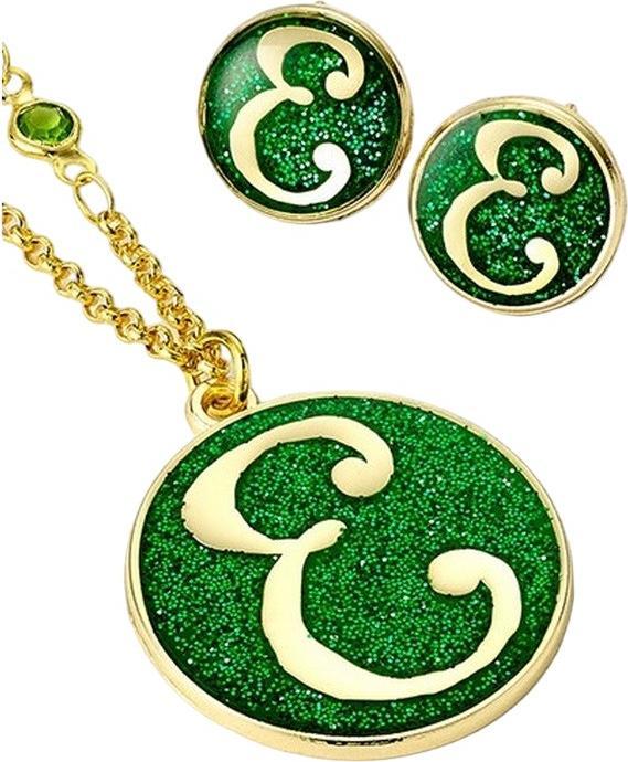 Immagine prodotto Wicked Set di orecchini e collana placcati in oro (100% materiale sintetico)