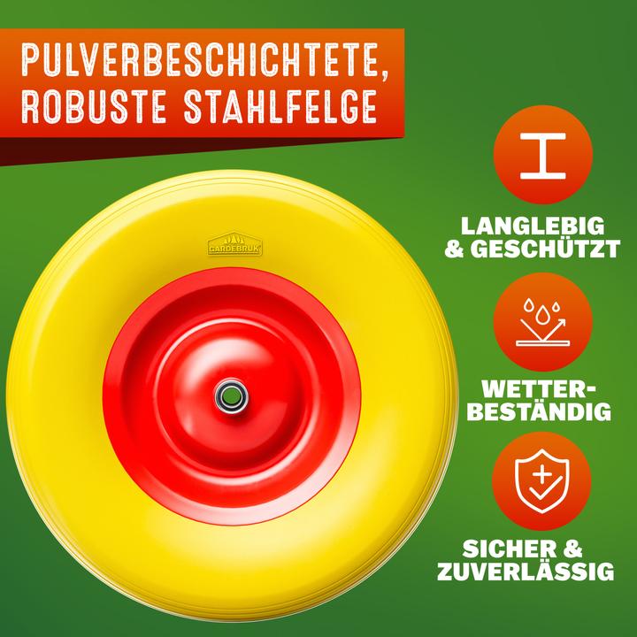 Produktbild Deuba Schubkarren Ersastzrad