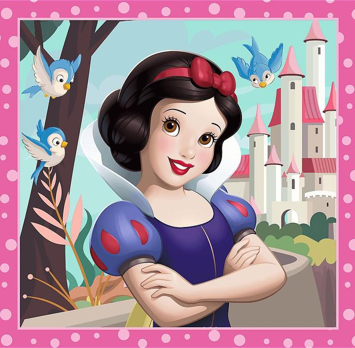 Image du produit Trefl Puzzle 3 en 1 - Princess (106 pièces)