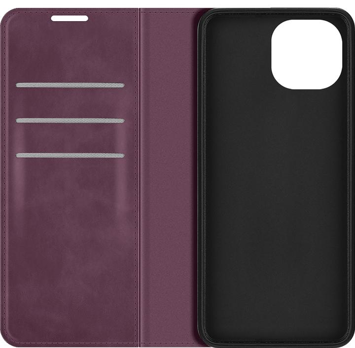 Produktbild Cazy Book Case Kompatibel mit iPhone 14 - Hülle klappbar Magnetisch Kunstleder - Lila (Apple iPhone 14)