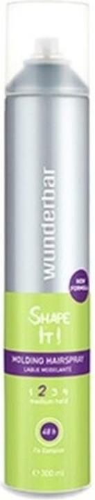 Wunderbar Shap It Modeling Fixative Laque 48 Hour Hold 500ml (500 ml)