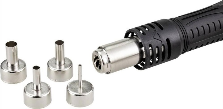 Immagine prodotto Toolcraft LSH-880 SE Stazione ad aria calda digitale 800 W 100 - 500 °C incl. punta di saldatura