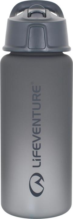 Actual product image Lifeventure Flip-Top Water Bottle, Grey (0.75 l)