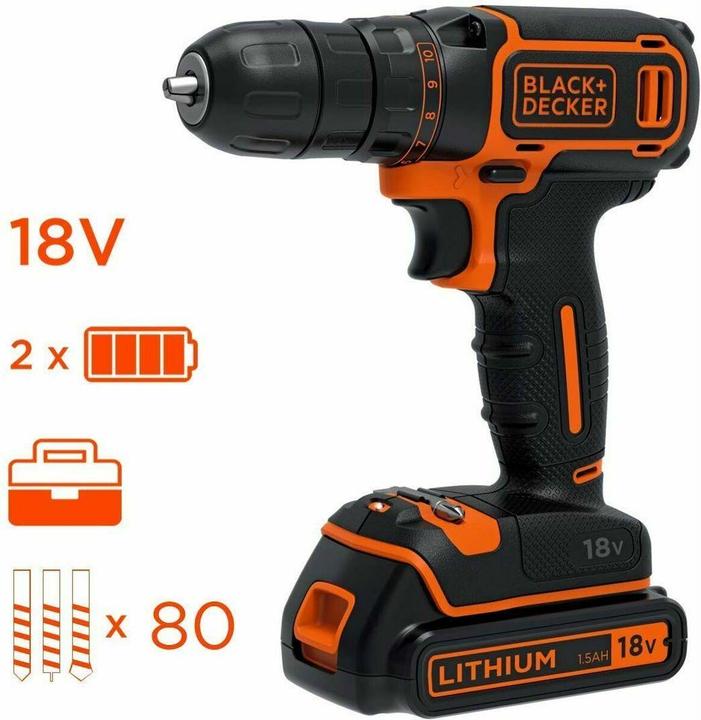 Actual product image Black & Decker BDCDC18BAFC-QW
