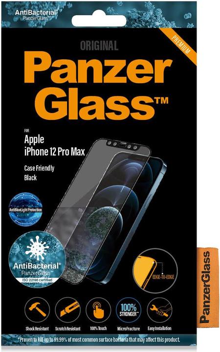 Produktbild PanzerGlass Case Friendly (1 Stück, Apple iPhone 12 Pro Max)