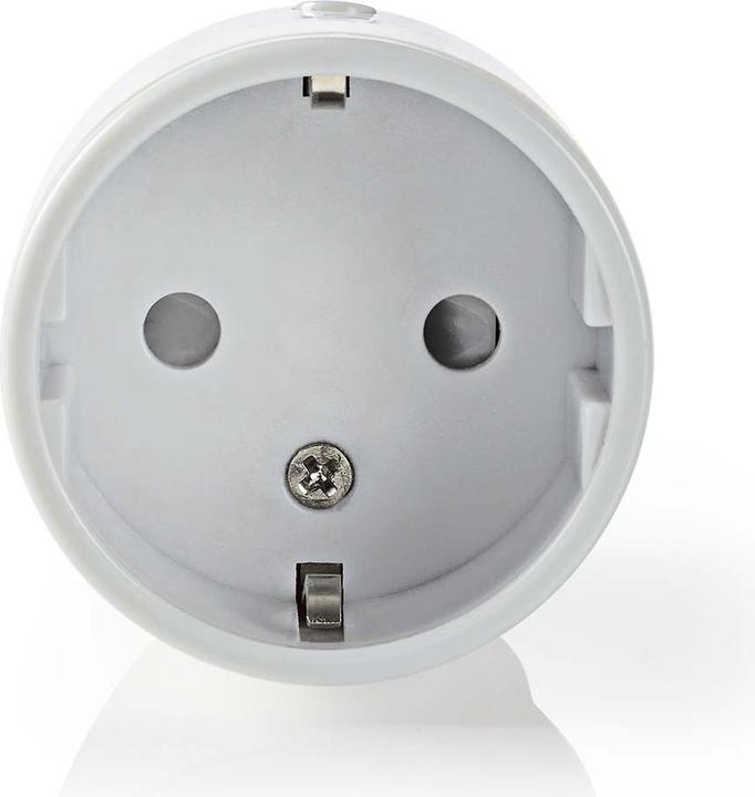Actual product image Nedis WLAN Smartplug (WIFIP110FWT) - Energy monitoring, Schuko type F, 10 A