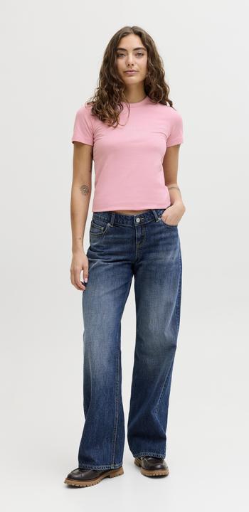 Actual product image JJXX Jxgigi Str Ss Rhinestone Tee Jrs Ln (S)