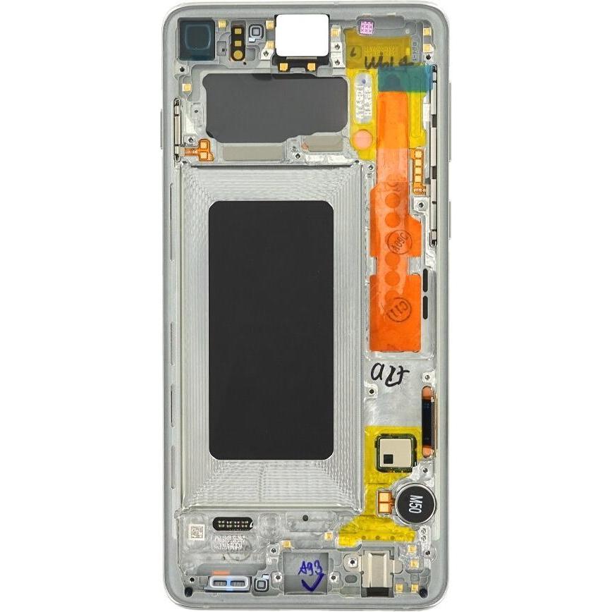 Thumbnail - Samsung Display-Einheit G973F Galaxy S10 prism white GH97-18850B (Display, Galaxy S10), Mobilgerät Ersatzteile, Weiss