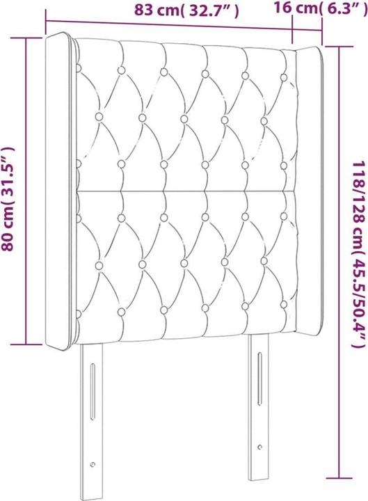 Immagine prodotto vidaXL Bode (83 x 16 x 128 cm)