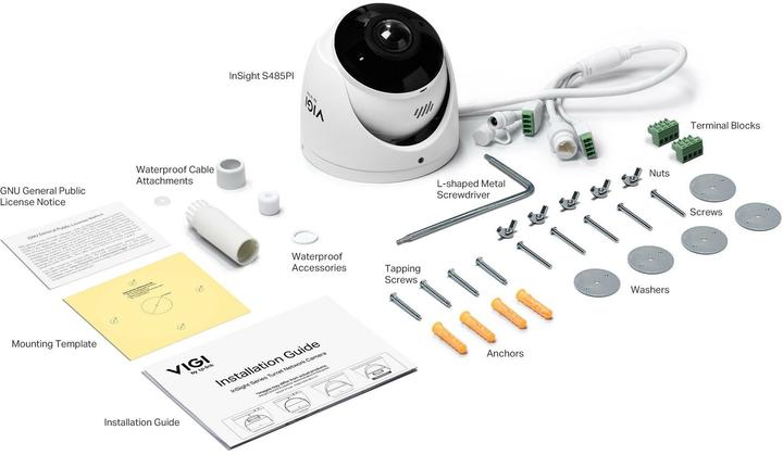 Produktbild TP-Link Caméra IP PRO IA INSIGHT-S485PI (3840 x 2160 Pixels)