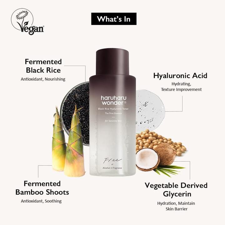 Immagine prodotto Haruharu Wonder Riso nero (Tonico per il viso, 150 ml)