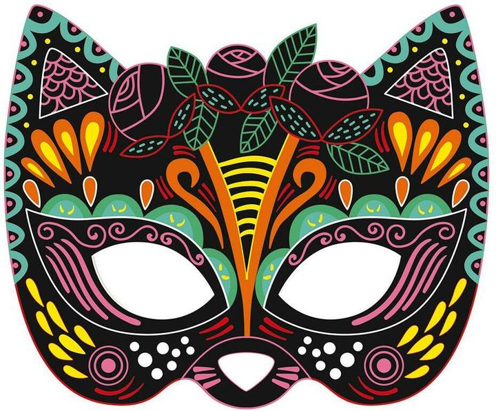 Produktbild Janod Kratzbilder Partymasken